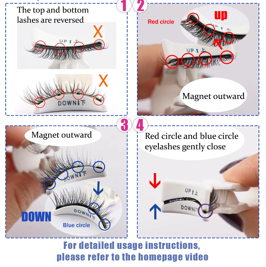 Magnetic Eyelashes Set