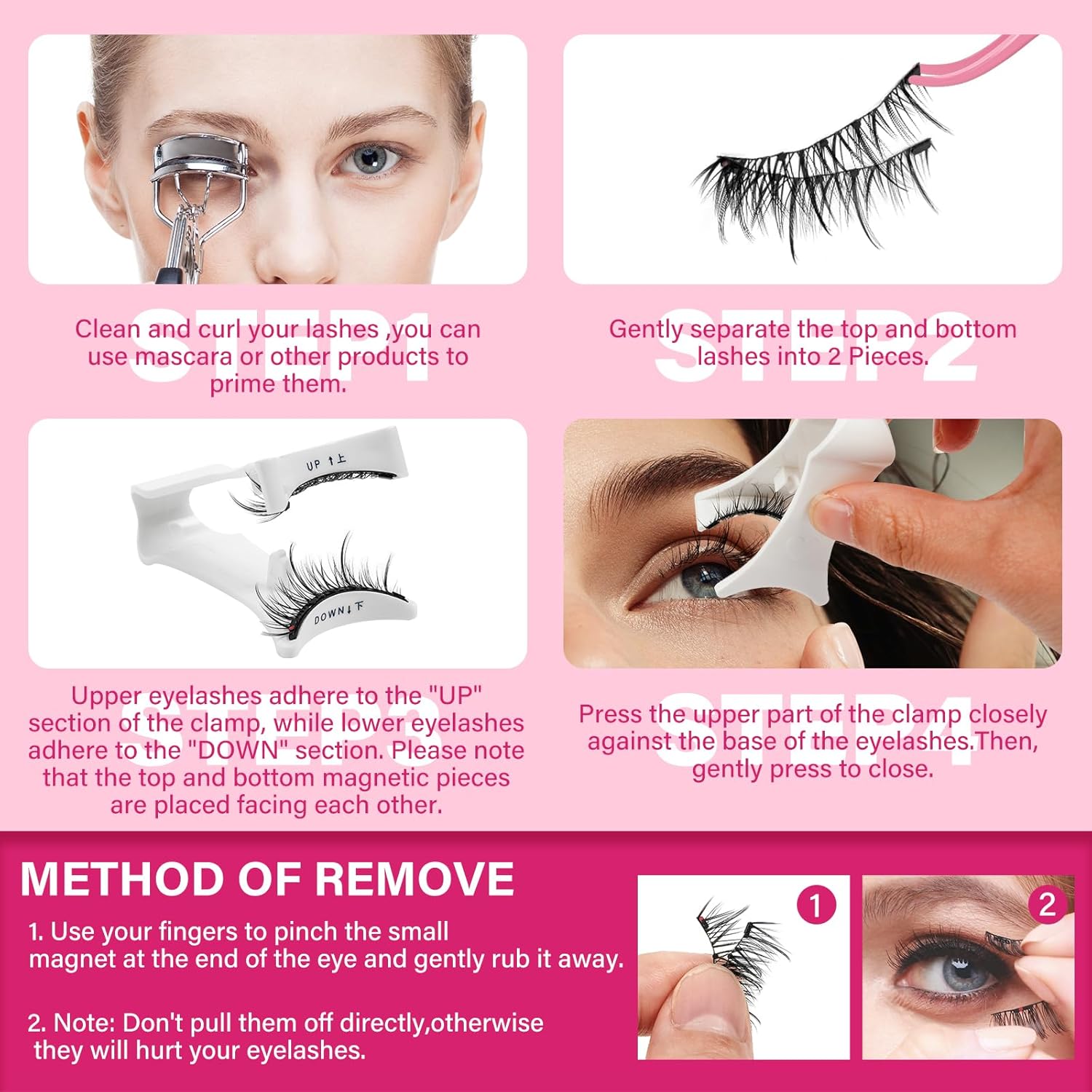 Magnetic Eyelashes Set